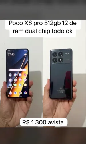 POCO X6 PRO 512GB + 12GB RAM