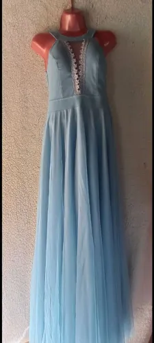 Vestido para festa, azul serenety P por apenas 60,00