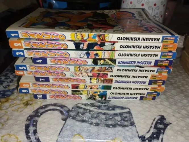 Naruto (Panini Comics) - Volumes 1 ao 21 completos Segunda edição