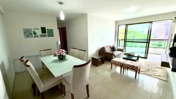 Lake Side | Ponta DAreia | 84m² | Vista Mar | 2 Quartos | 1 Suíte | Planta Flexível