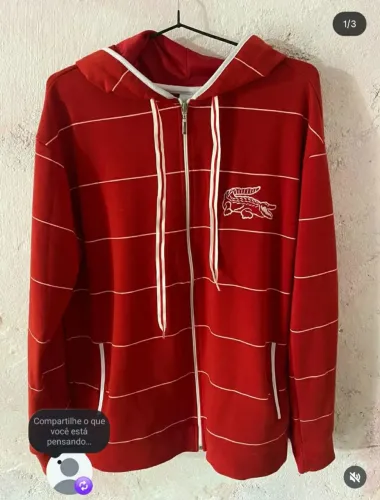 Lacoste Big vermelha