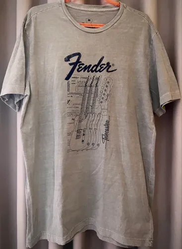 Camiseta Fender Guitarra Telecaster