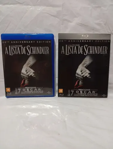 Blu-ray a lista de schindler duplo C luva