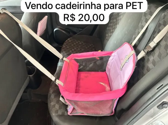 Cadeirinha de automóvel para PET