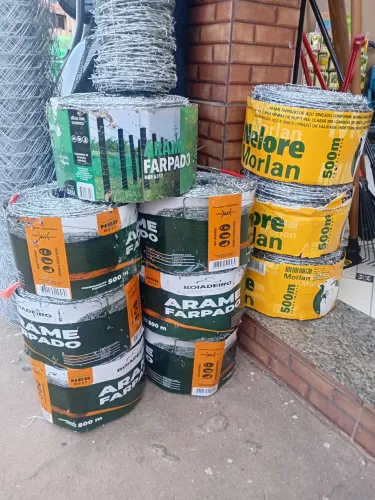 Arame farpado 500 metros promoção