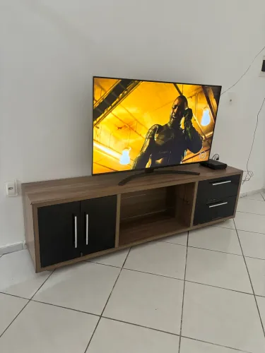 Rack MDF seminovo Madeira