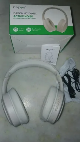 Fone De Ouvido Headphone Dapon H02d Anc Anti Ruído Bluetooth 5.3 35h