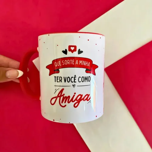 Caneca de Porcelana- Sua Arte AQUI