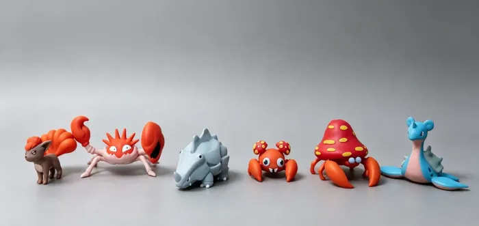Mini pokemon figure de ate 3cm de altura