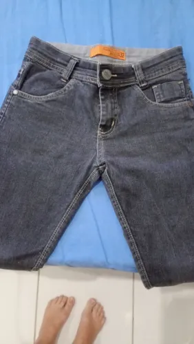 Calça jeans infantil masculina seminova 