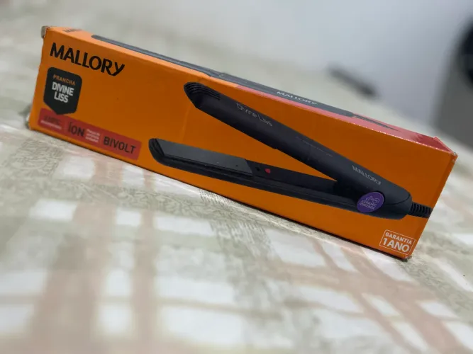 Prancha Mallory Semi Nova - R$ 50,00