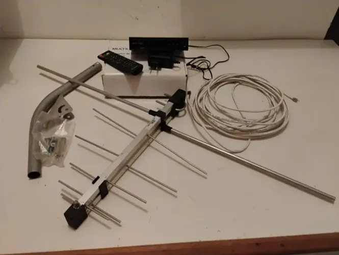 Kit receptor + antena digital