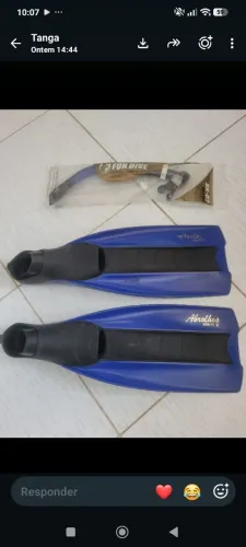 Equipamento de mergulho