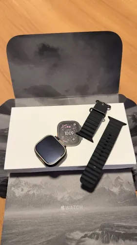 Apple Watch Ultra 3 49MM - Black Titanium (recém ativado), Com Garantia Apple de 01 Ano