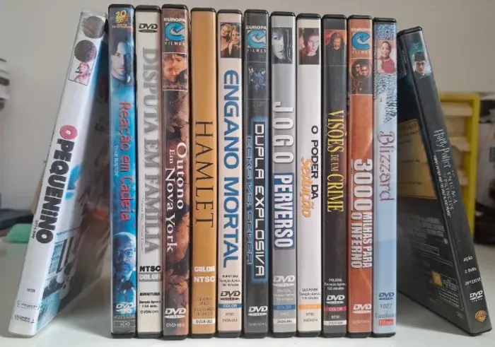13 Filmes originais em DVD