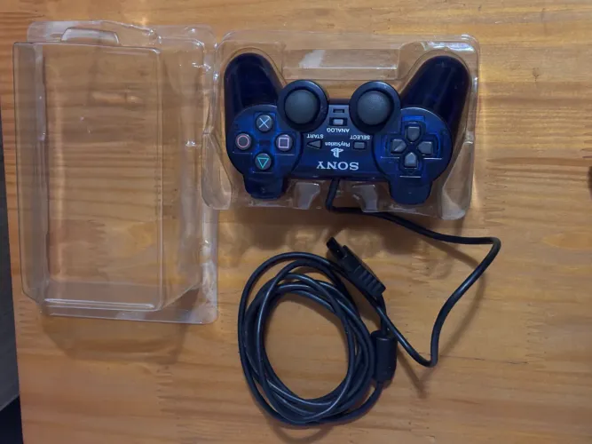Controle PlayStation two midnight blue