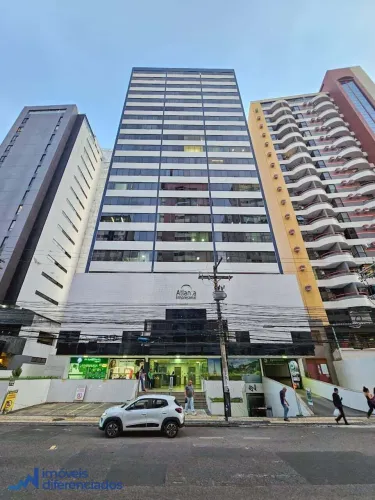 Atlanta Empresarial - Sala Comercial - Sala comercial, nascente, Sala frente rua, com 28m²