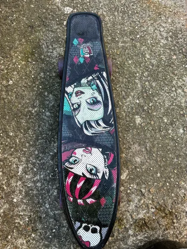Skate Infantil Monster High Original - Usado
