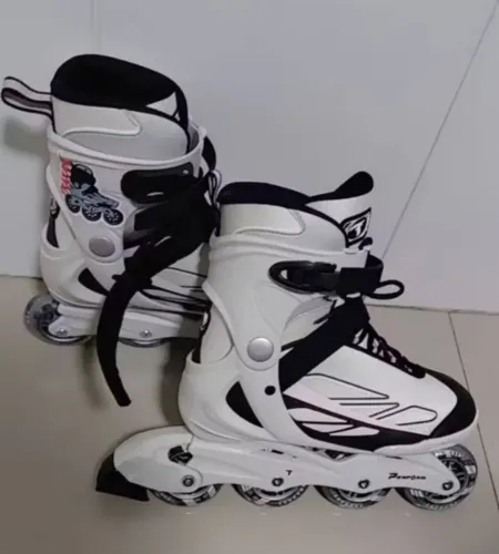 patins traxart perform rose inline recreação 80mm abec 5