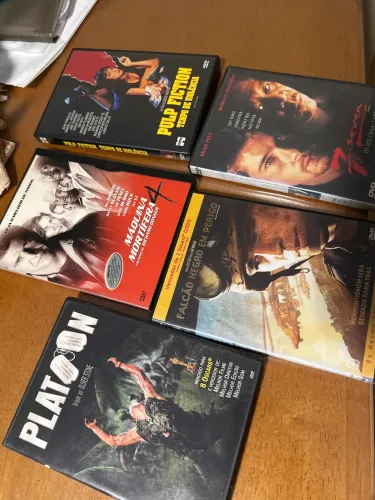 Coleção DVDs 5 unidades