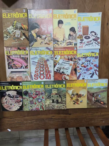 Coleção "Experiências e Brincadeiras com a Eletrônica 