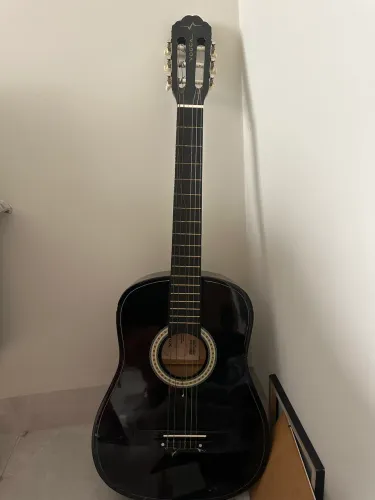 Violão Vogga Preto Acústico Conservado