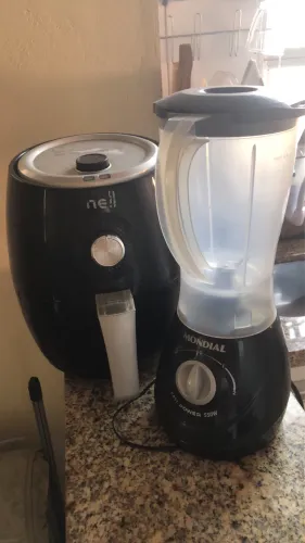 Air Fryer + Liquidificador FUNCIONANDO TUDO