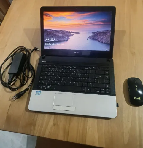 Notebook Acer Aspire Intel i3 - 6GB RAM e 1 Terabyte de HD (Formatado)