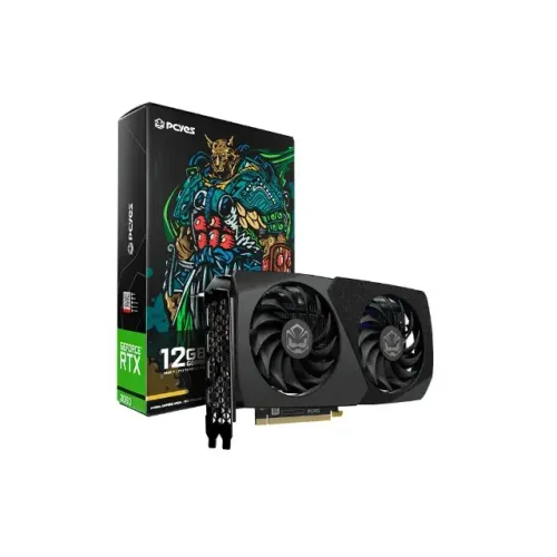 Placa de Vídeo PCYES NVIDIA GeForce RTX 3060 Graffiti Projeto Edge