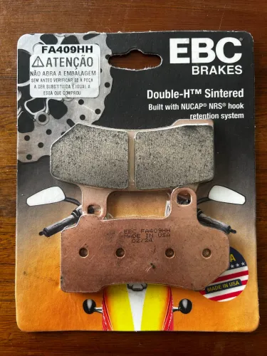 Partilhas de freio EBC para Harley Davidson.