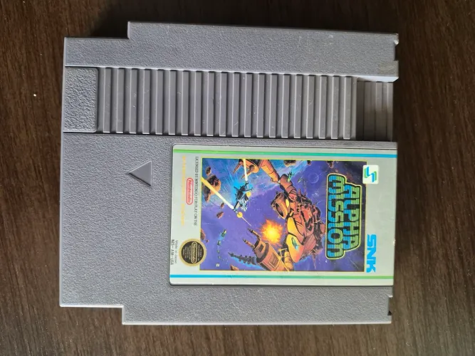 Alpha Mission Original NES Nintendinho 8 bits