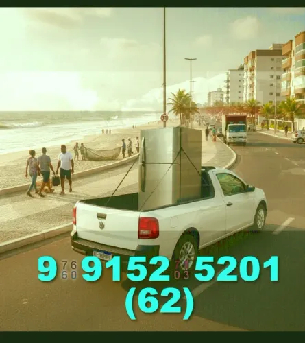 frete para alameda das rosas, parque das nações, vila nova e centro!
