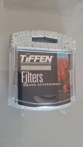 Filtros para lente fotográfica 58mm de proteção UV.