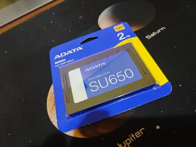 SSD ADATA 2TB SATA SU650 - Saúde em 96% - Pouco tem de uso - Com NF