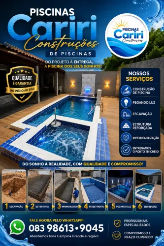 Construção de PISCINAS