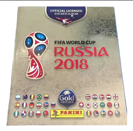 Album Gold Copa Mundo 2018 Suíça Completo Figurinhas soltas