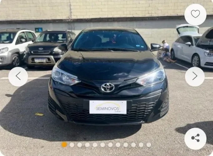 Toyota Yaris XL Plus Con. 1.5 Flex 16V 5P AUT 2021