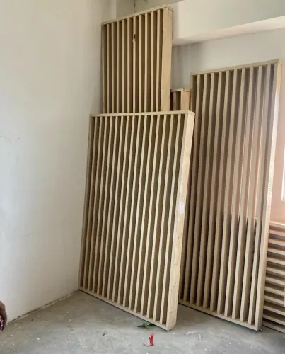 Ripados de Madeira Decoração 