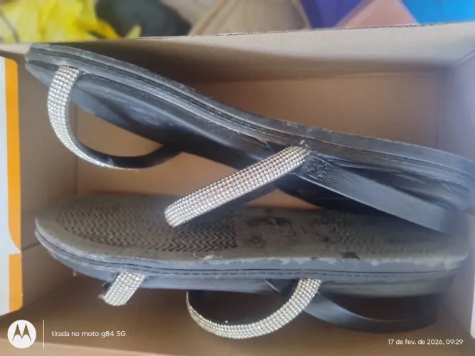 Sandália Beira Rio na Caixa