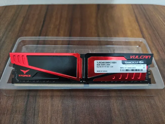 Memória Vulcan tem group 8gigas 2666MHz