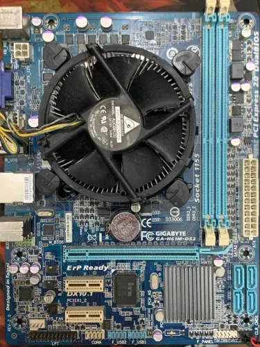 Kit LGA 1155: Gigabyte GA-H61M-DS2 + Pentium G630 + Gabinete Qbex Original