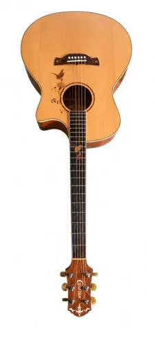 Violão Crafter TB Bubinga Twin Birds (Beija-Flor) Coreano - Raro