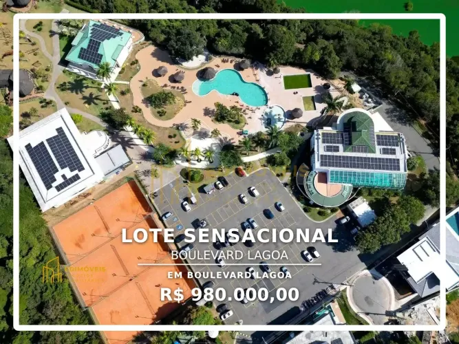 Lote com Acesso à Lagoa Jacuném no Boulevard Lagoa, Serra