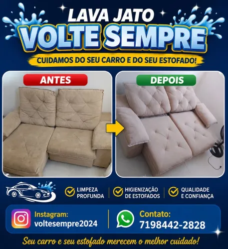 Higienização e lava jato