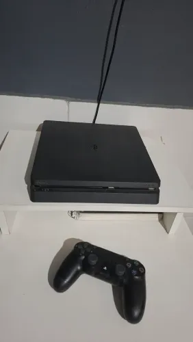 PS4 Slim 1TB Completo com Caixa e Controle Original