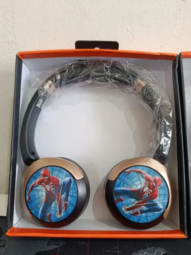 Fone infantil super heróis via bluetooth / PROMOÇÃO IMPERDÍVEL