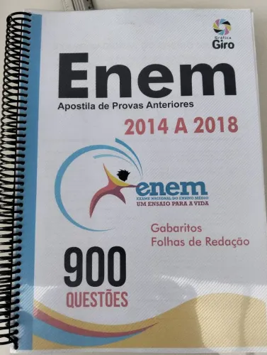 3 Apostilas Enem e vestibular