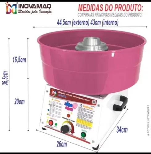 Máquina de algodão doce 