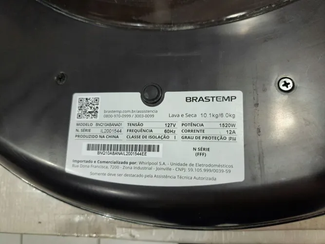 Peças Lava e Seca Brastemp BNQ10ABANA01