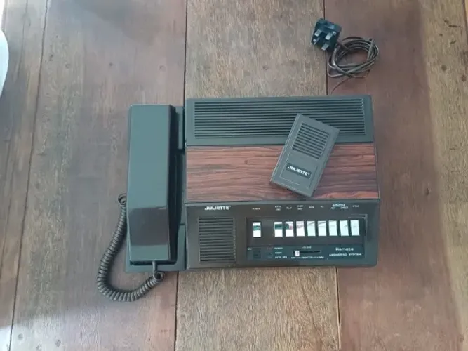 Intercomunicador de mesa antigo Juliette